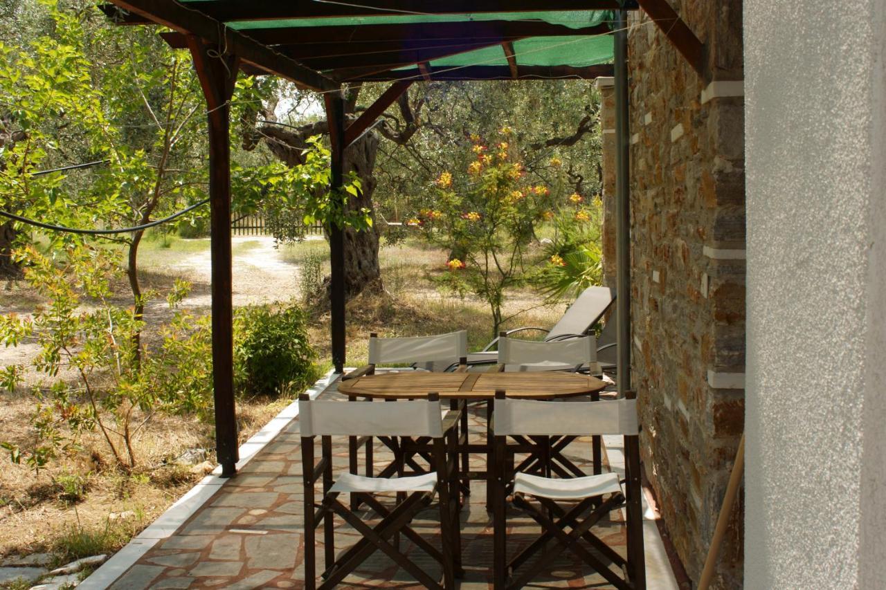 Elea Stone Houses In Organic Quiet Olive Grove, Prinos, Thassos Eksteriør bilde