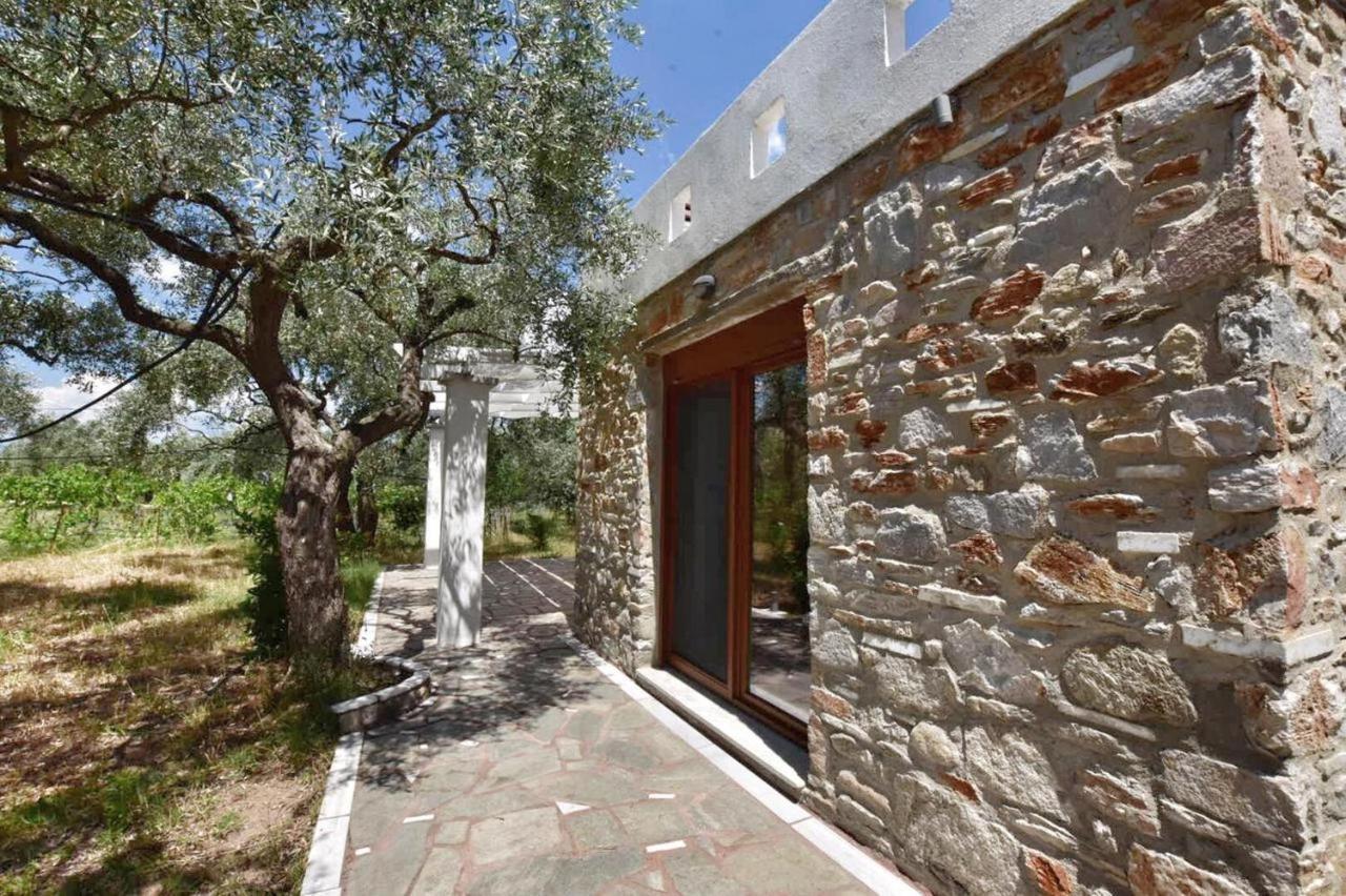 Elea Stone Houses In Organic Quiet Olive Grove, Prinos, Thassos Eksteriør bilde