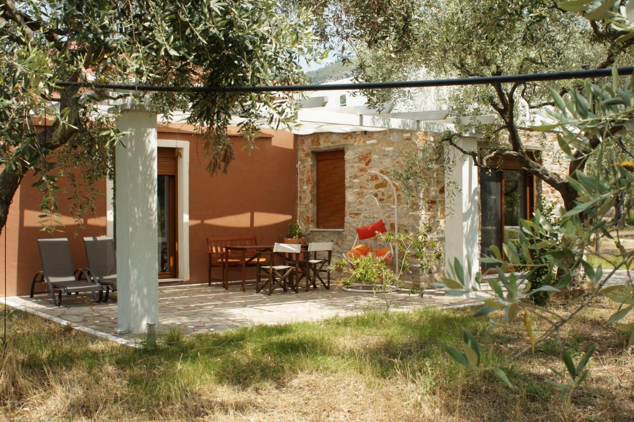 Elea Stone Houses In Organic Quiet Olive Grove, Prinos, Thassos Eksteriør bilde