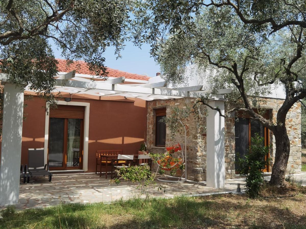 Elea Stone Houses In Organic Quiet Olive Grove, Prinos, Thassos Eksteriør bilde