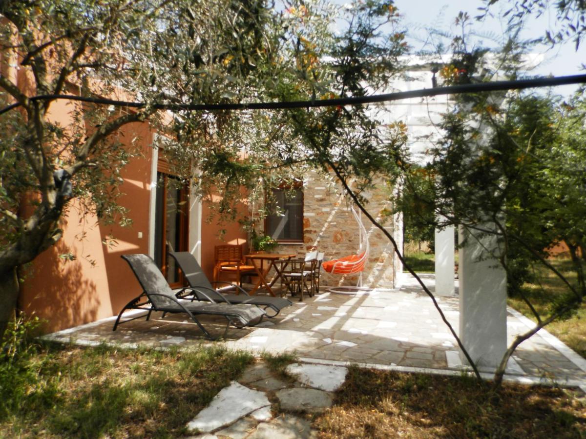 Elea Stone Houses In Organic Quiet Olive Grove, Prinos, Thassos Eksteriør bilde