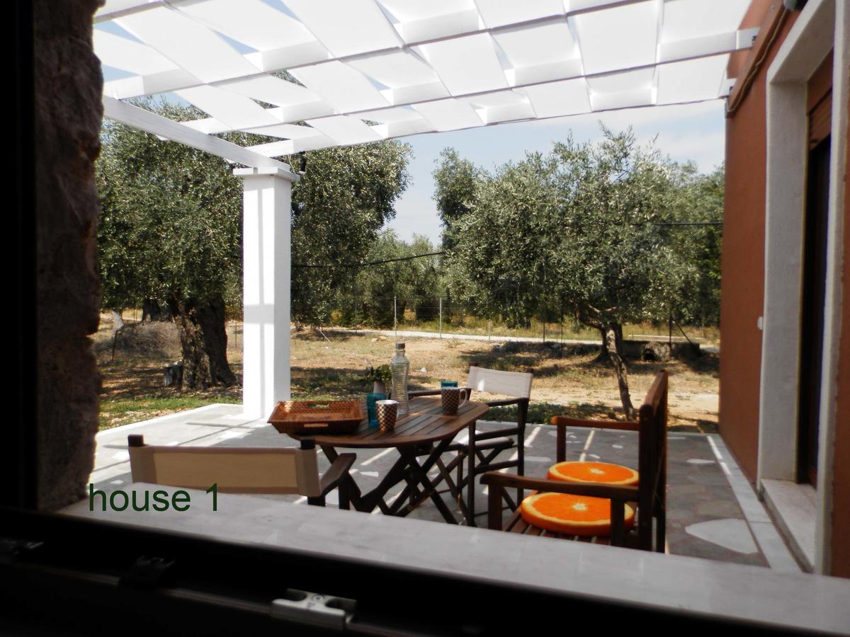 Elea Stone Houses In Organic Quiet Olive Grove, Prinos, Thassos Eksteriør bilde